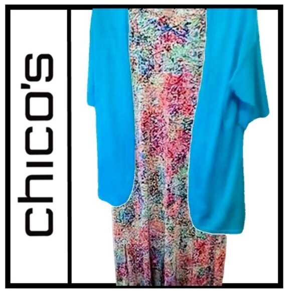 Chico's Dresses & Skirts - Chico’s 1X Maxi Dress & Jacket